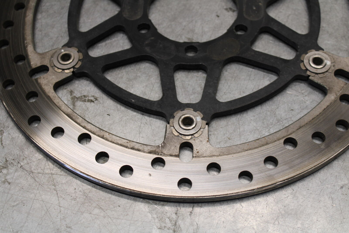 06-07 DUCATI MONSTER 695 FRONT LEFT RIGHT BRAKE ROTORS DISCS BB674