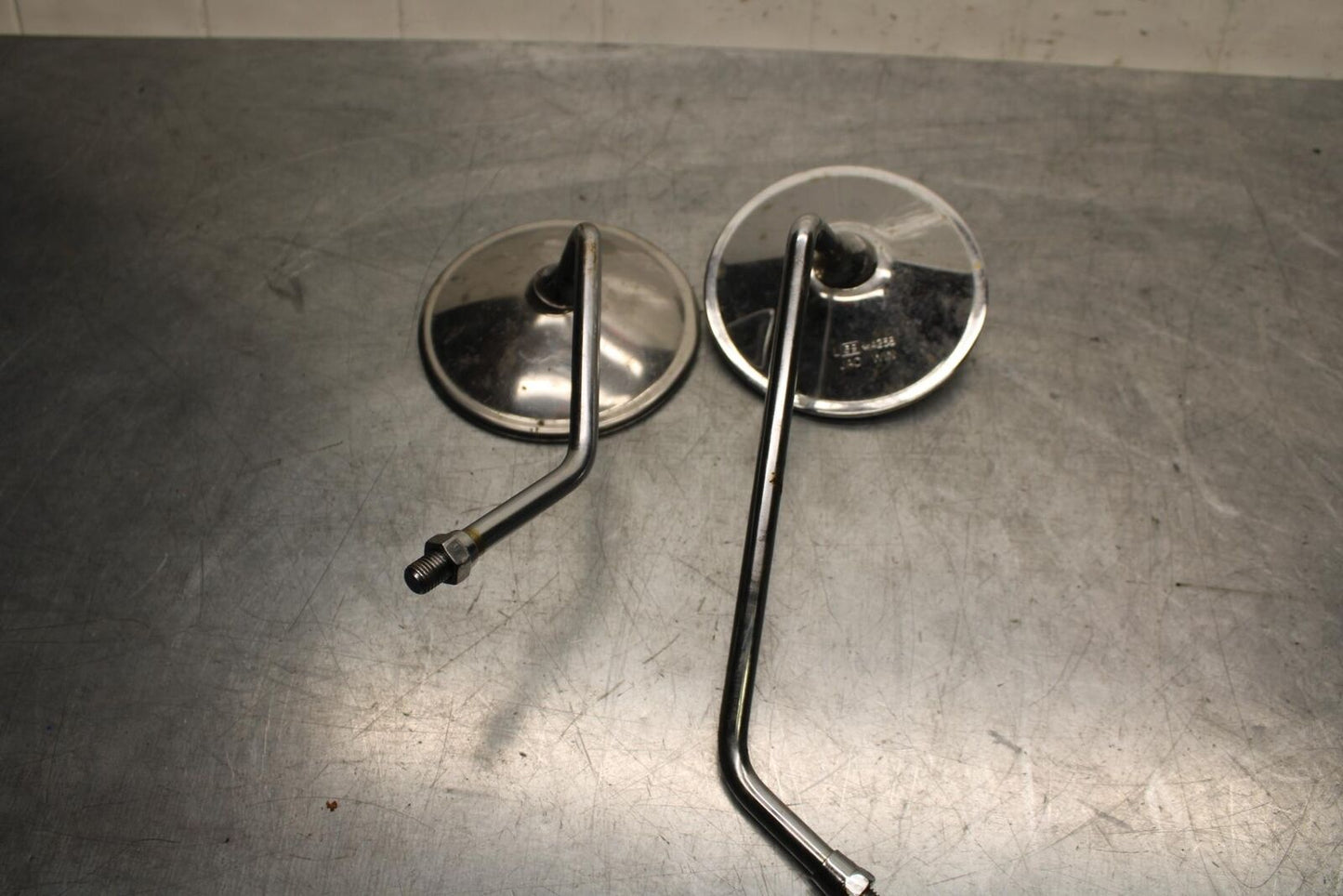 1977 Honda CB550K --- MIRRORS REARVIEW LEFT RIGHT PAIR SET BB592