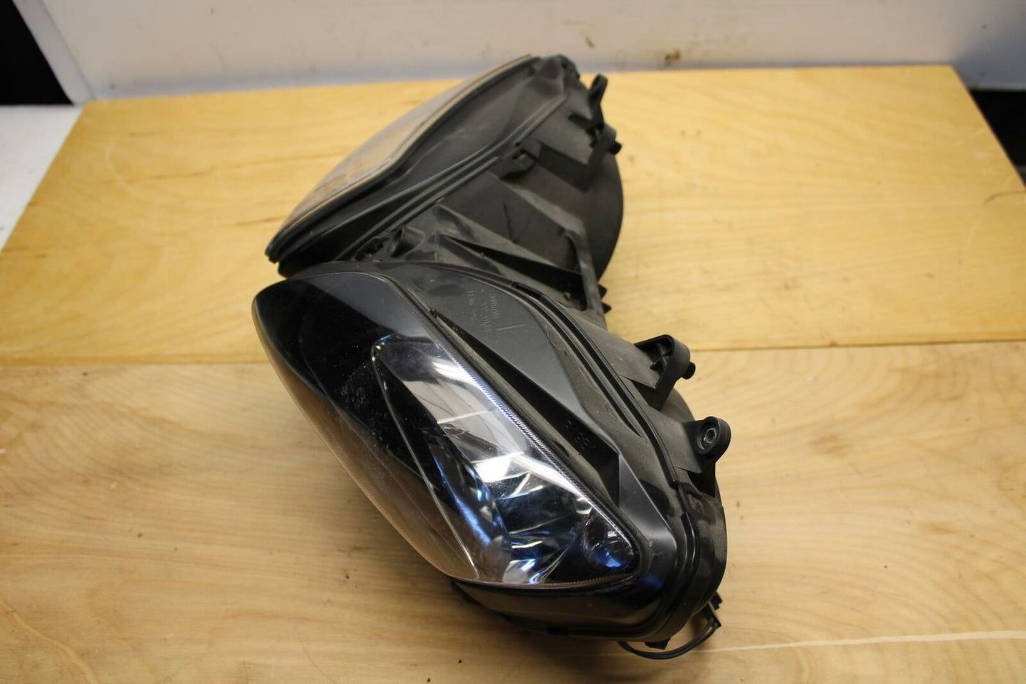 02-03 YAMAHA YZF R1 5PW FRONT HEADLIGHT HEAD LIGHT LAMP BB313