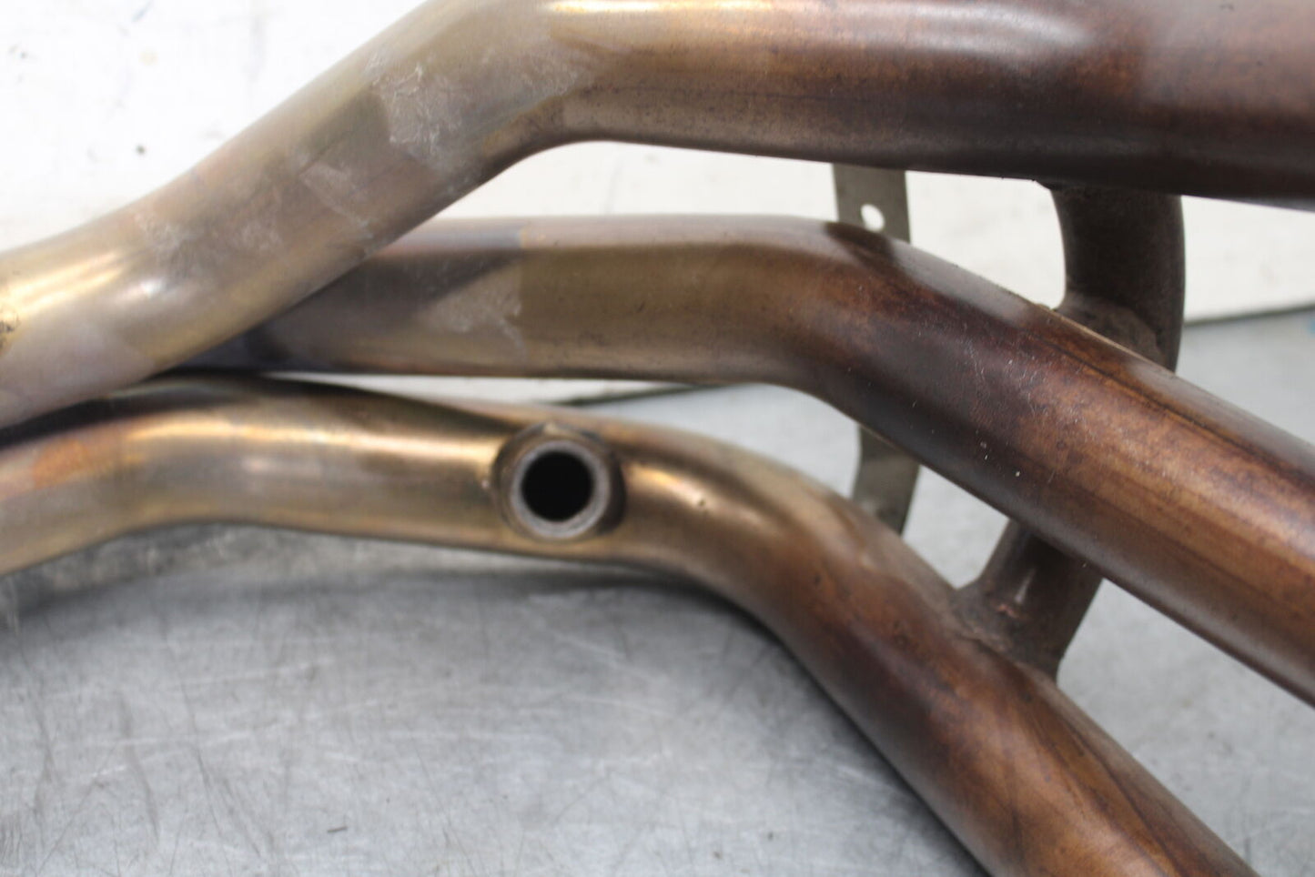 01-06 TRIUMPH TIGER 955I EXHAUST HEADER PIPES MANIFOLD BB693