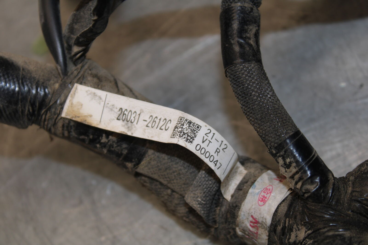 19-23 KAWASAKI NINJA ZX6R MAIN ENGINE WIRING HARNESS MOTOR WIRE LOOM BB701