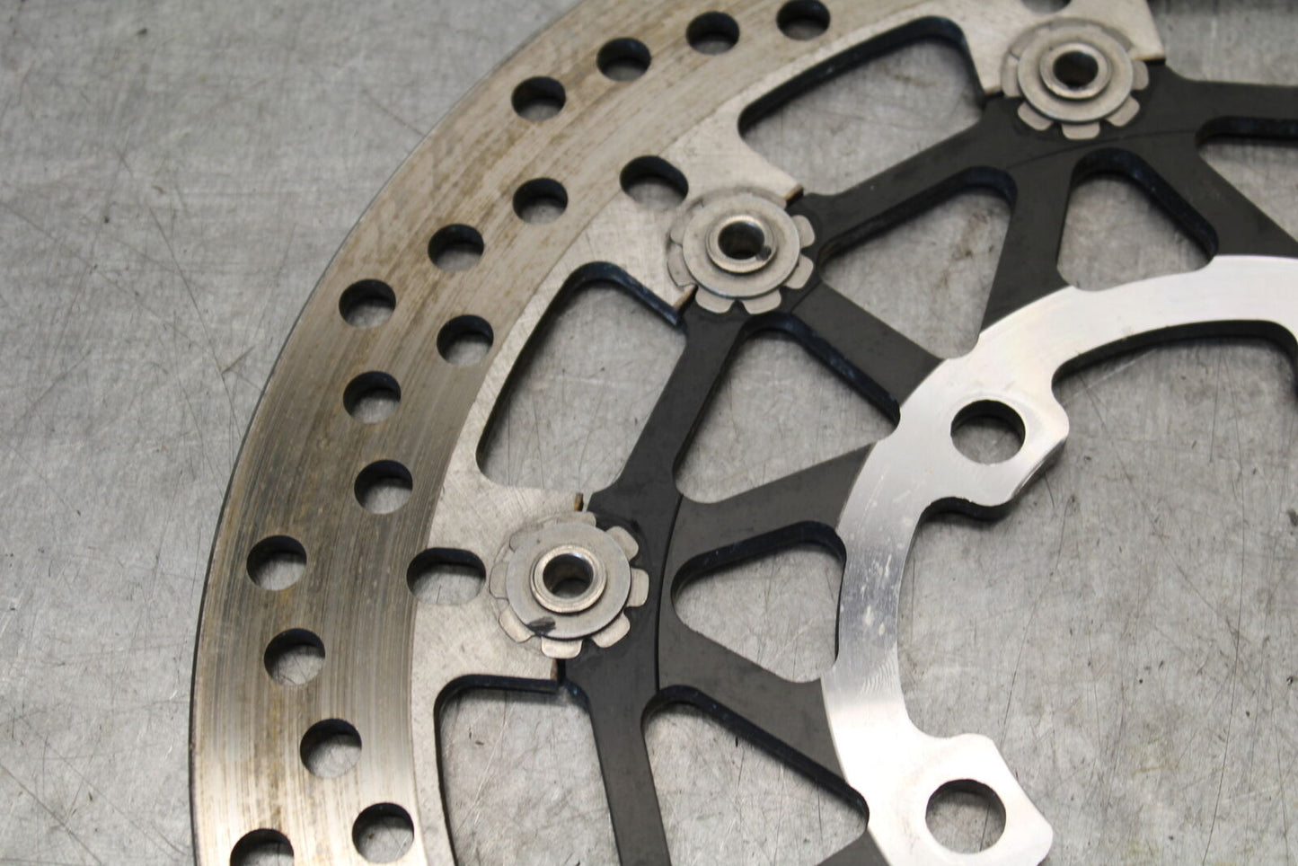19-21 TRIUMPH SPEED TWIN 1200 FRONT LEFT RIGHT BRAKE ROTORS DISCS T2024400 BB653