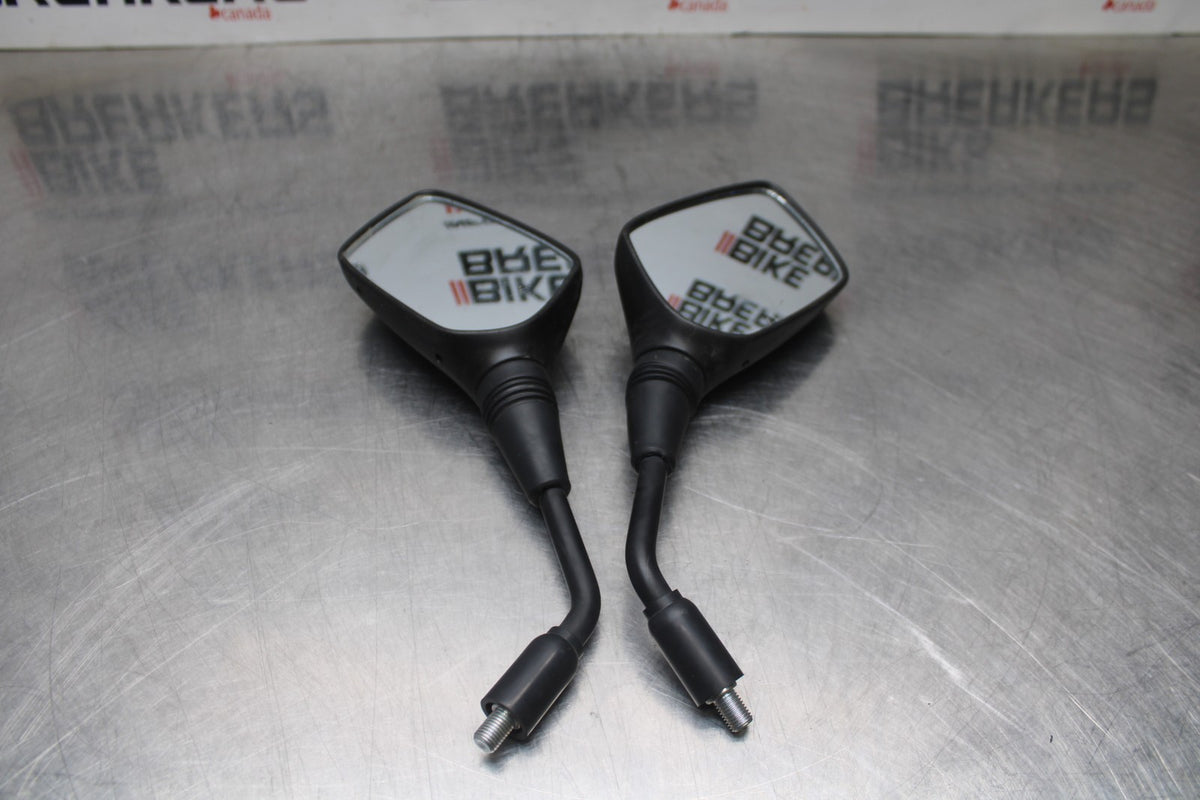 15 SUZUKI GW250F REAR VIEW MIRROR SET PAIR MIRRORS BB789
