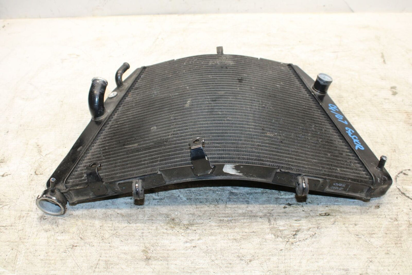 06-07 SUZUKI GSXR750 ENGINE RADIATOR MOTOR COOLER COOLING RADIATER BB30 A