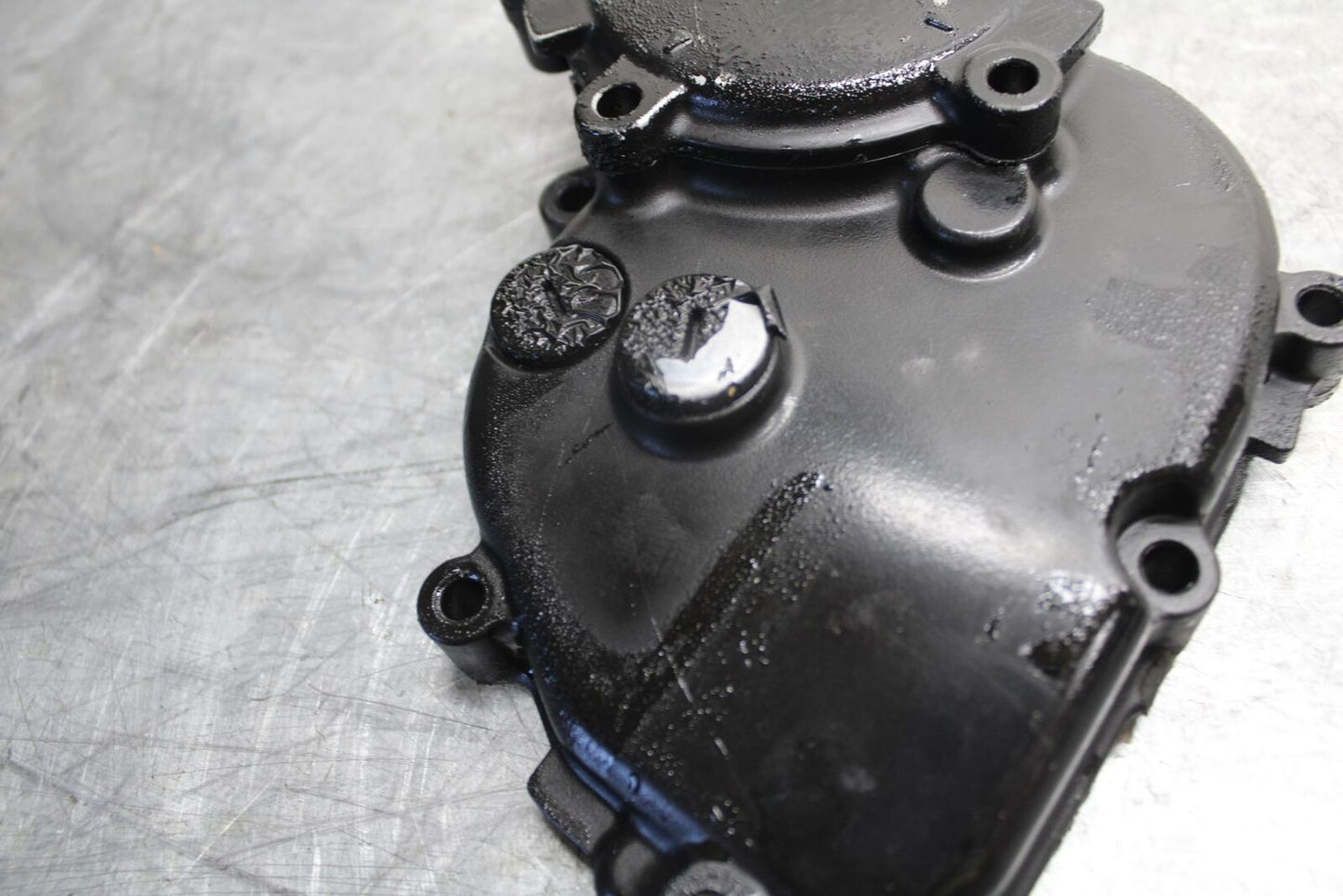 2007 Kawasaki Ninja ZX6R ZX600P STATER GEAR COVER CASE BB47