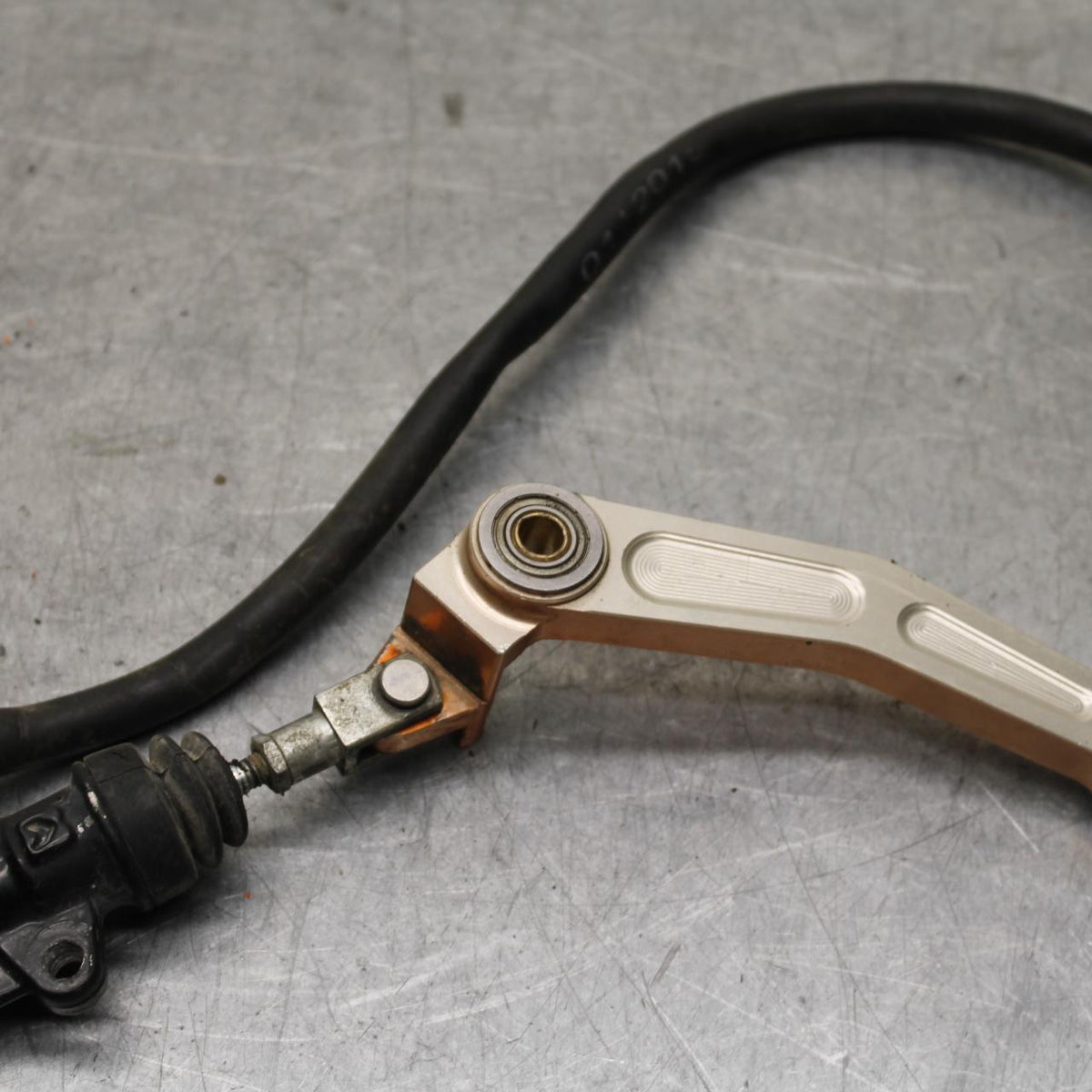 16-24 KTM 390 RC REAR BACK BRAKE MASTER CYLINDER W RESERVOIR BB648