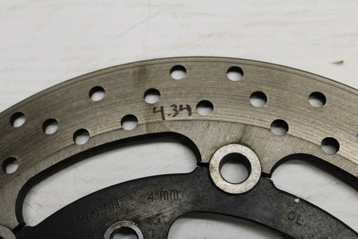 03-11 SUZUKI SV650A FRONT LEFT RIGHT BRAKE ROTORS DISCS BB290