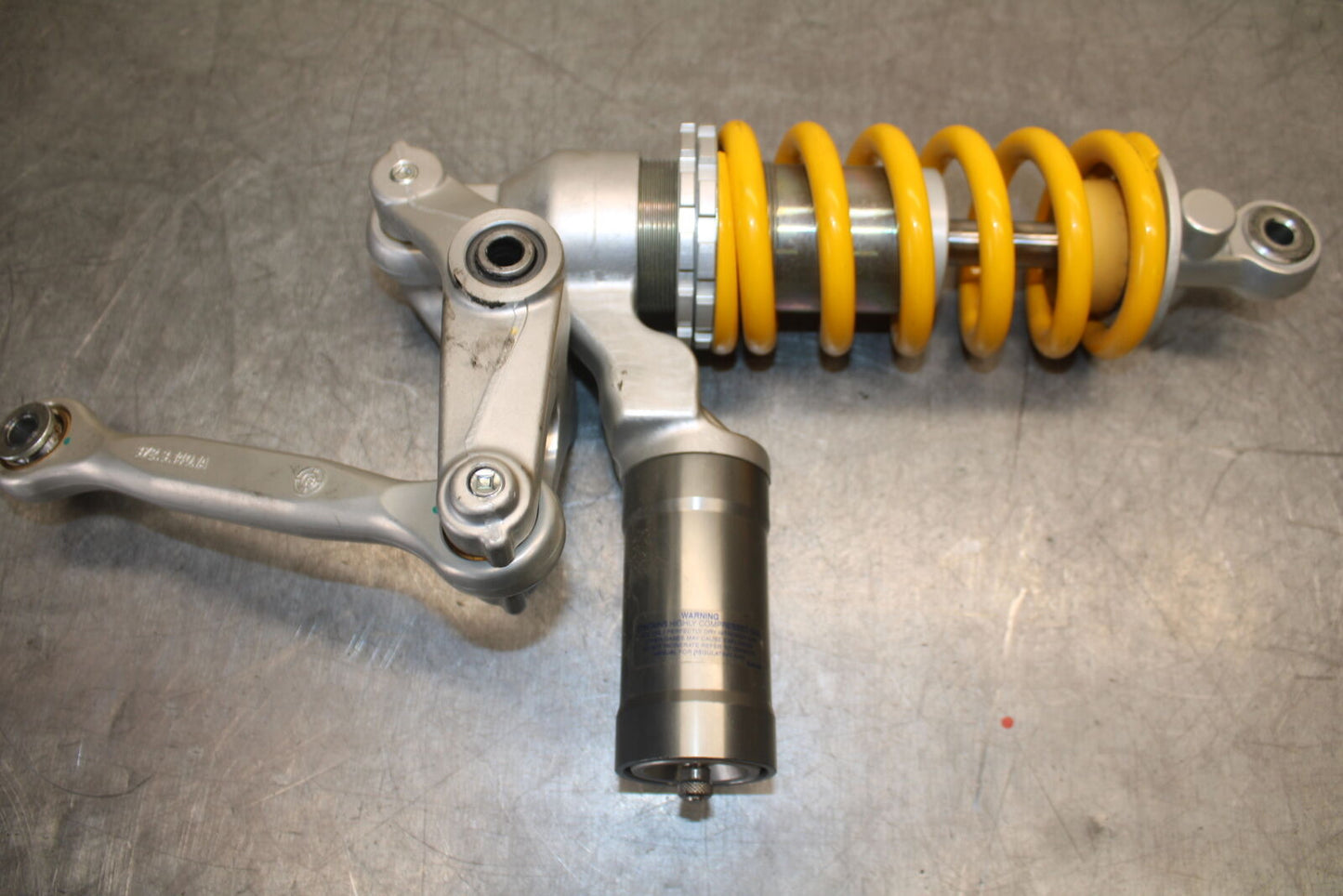 12-15 DUCATI 1199 PANIGALE REAR BACK SHOCK ABSORBER SUSPENSION BB705