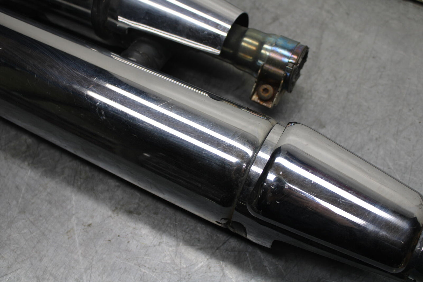 99-00 YAMAHA V STAR 1100 MUFFLER EXHAUST SILENCER PIPE BB711
