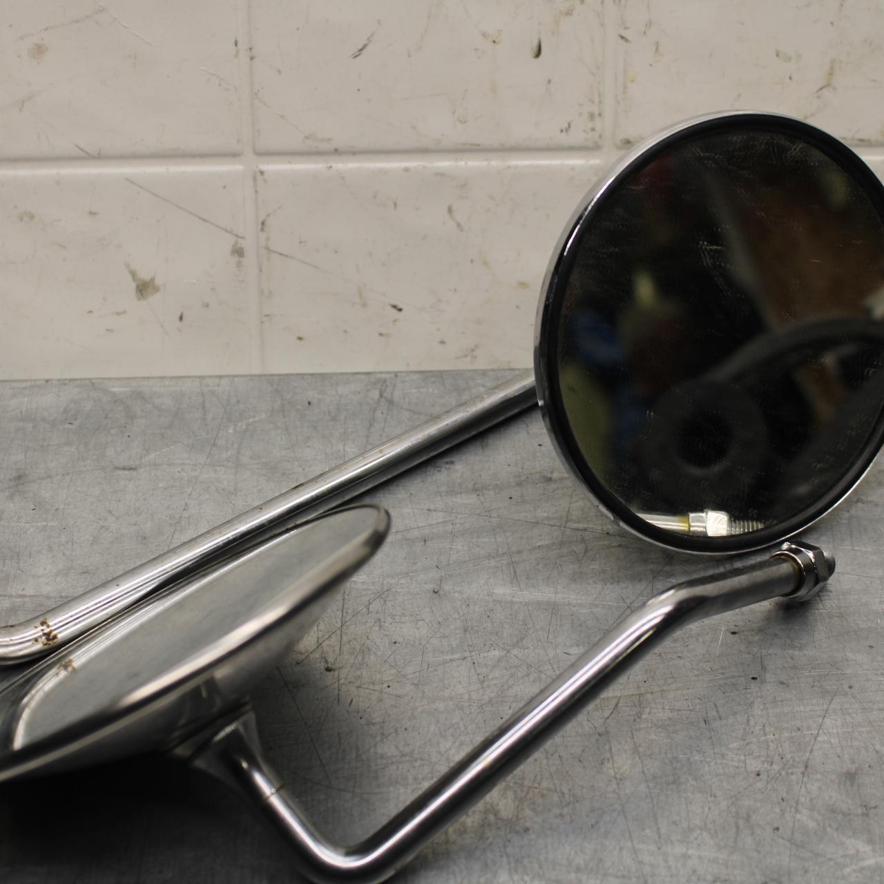 1977 Honda CB550K --- MIRRORS REARVIEW LEFT RIGHT PAIR SET BB592