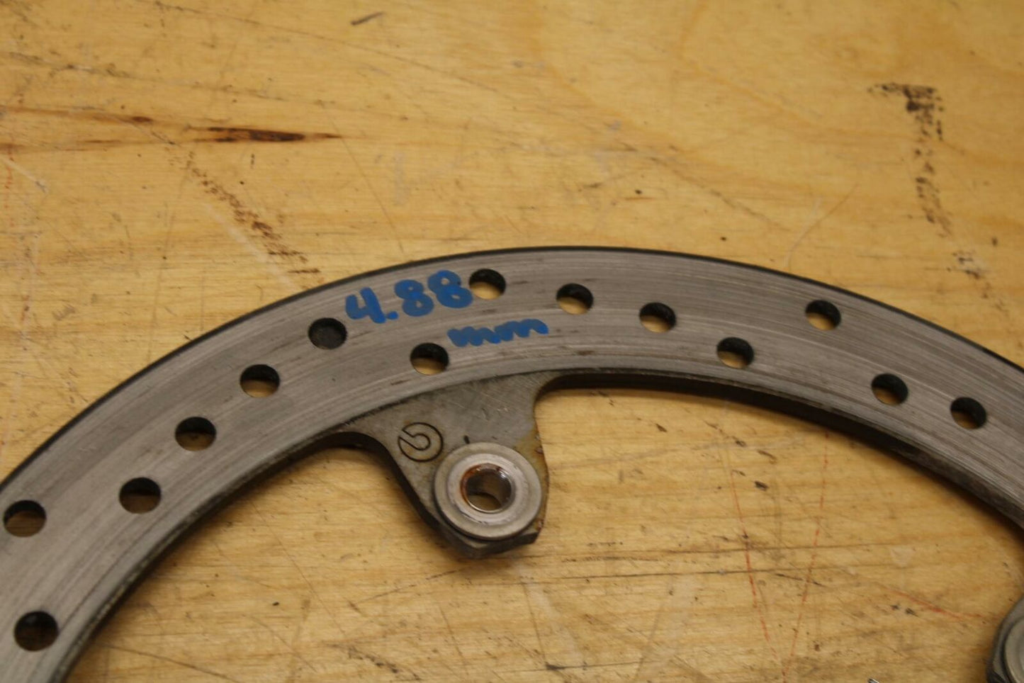 12-14 BMW S1000RR FRONT LEFT RIGHT BRAKE ROTORS DISCS BB317