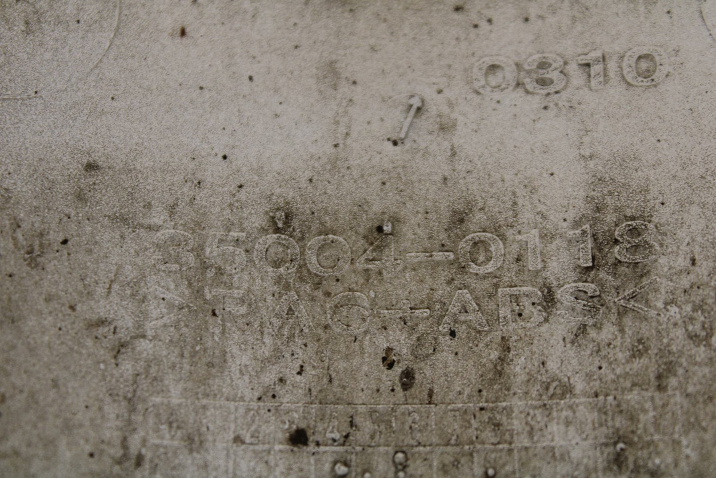 13-17 KAWASAKI NINJA ZX6R ZX636E FRONT WHEEL FENDER COWL FAIRING BB409