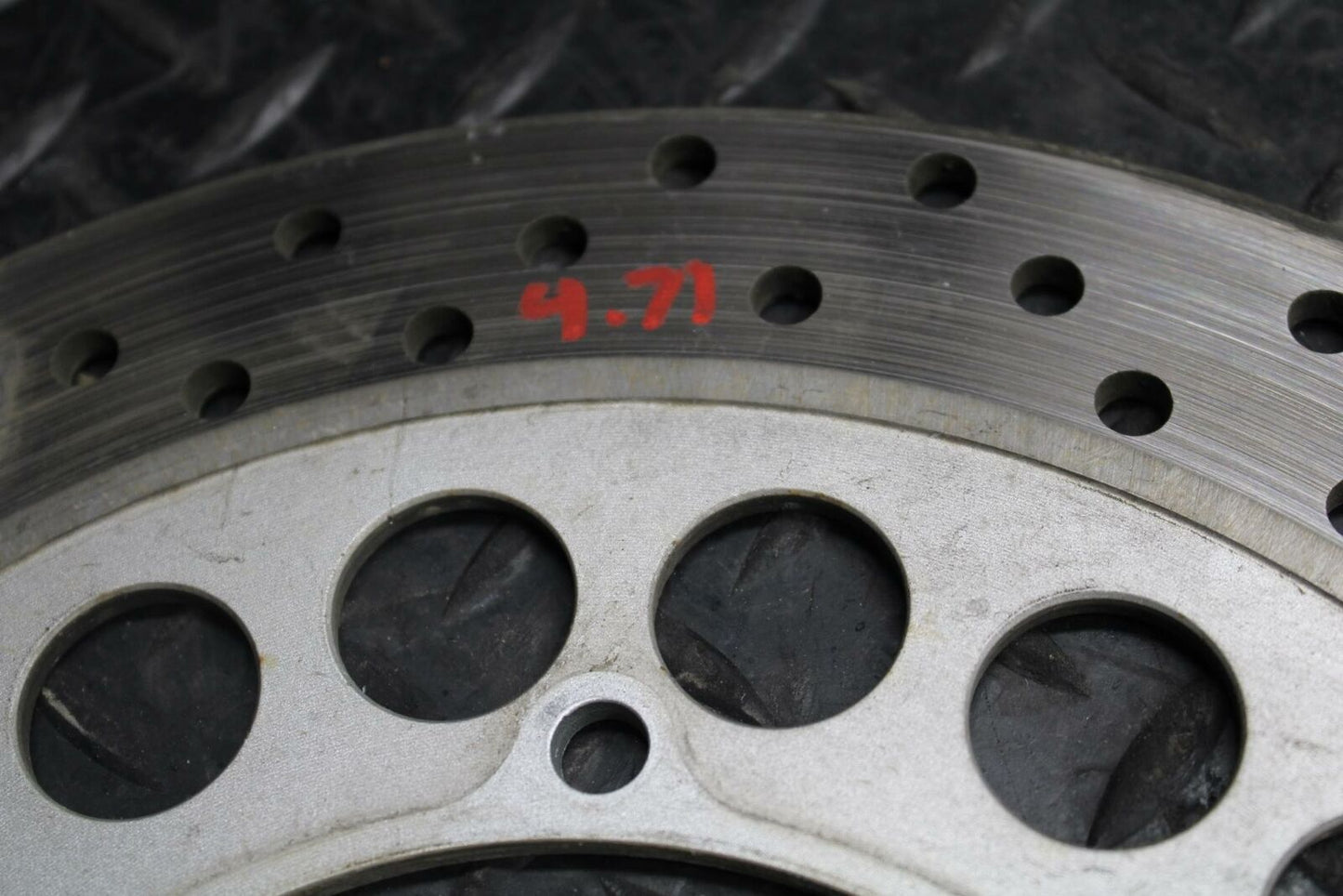 02 YAMAHA V STAR 1100 FRONT LEFT RIGHT BRAKE ROTORS DISCS BB199