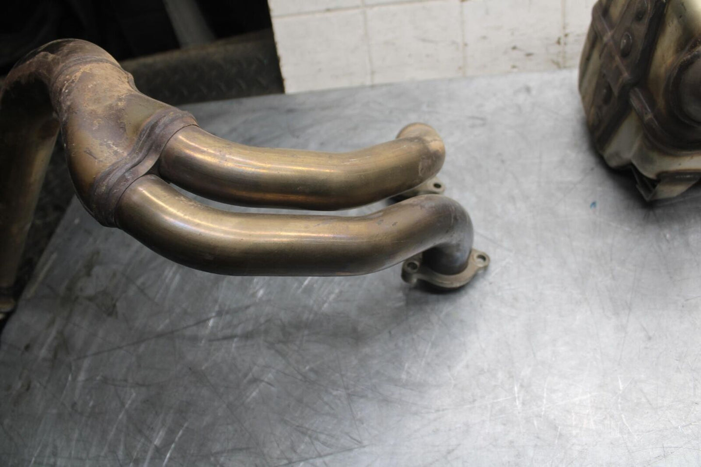 22 KTM 890 ADVENTURE EXHAUST HEADER PIPES MANIFOLD CAT BB514