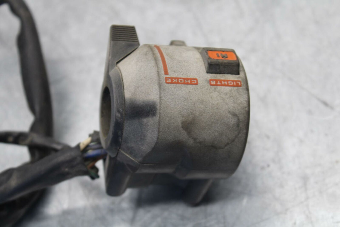 87-96 HONDA CBR1000F LEFT CLIP ON HANDLE HORN SIGNALS SWITCH SWITCHES BB420