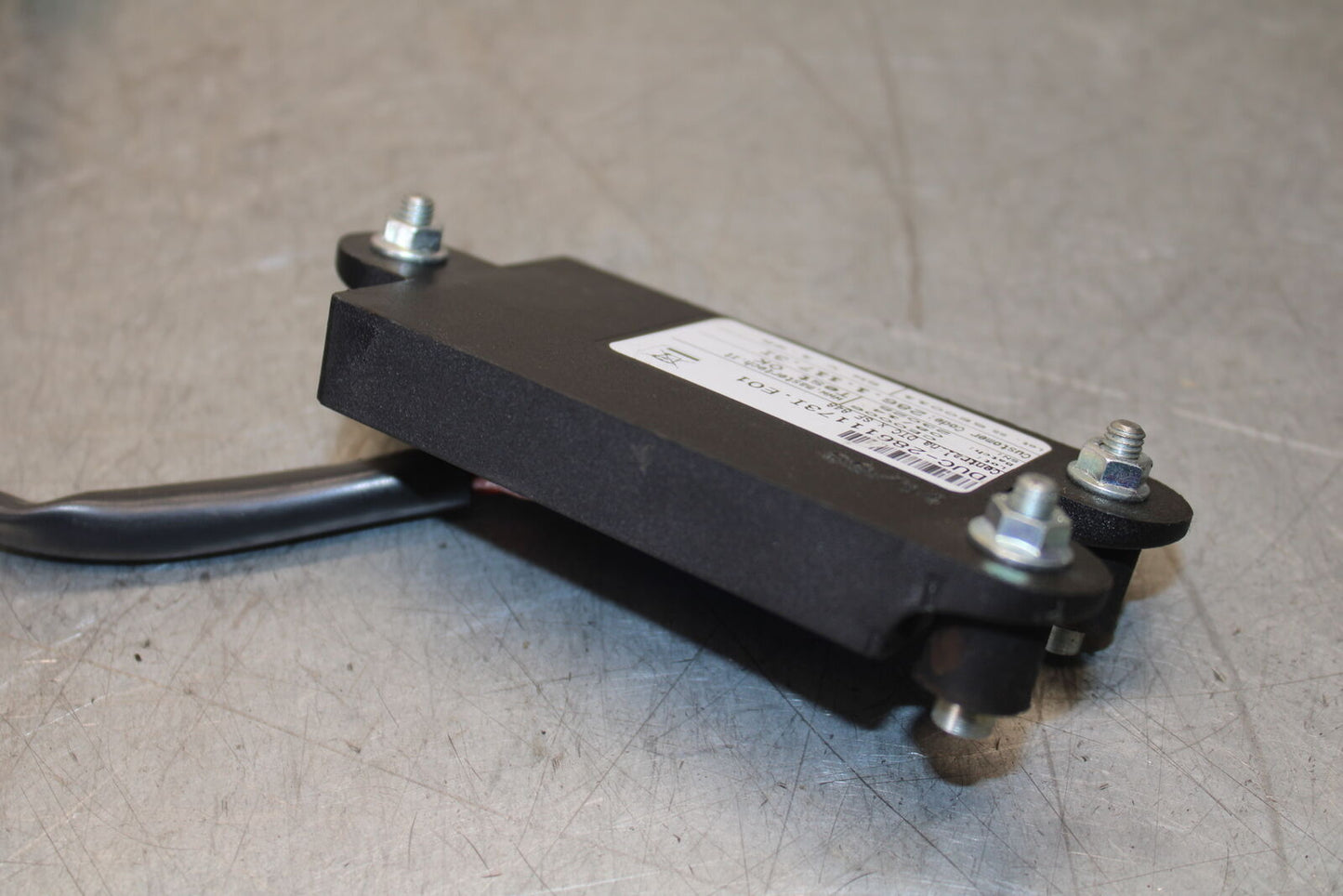 12-13 DUCATI STREETFIGHTER 848 CONTROLLER DIAGNOSTIC CODE UNIT BB705