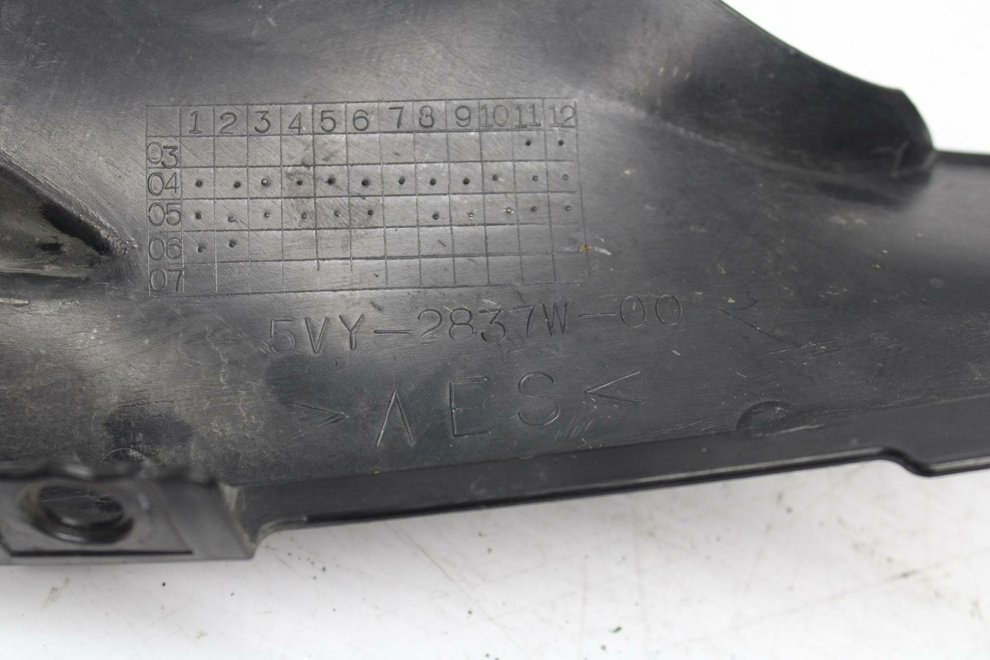 06 YAMAHA YZF R1 RIGHT LEFT FRONT DUCT COVERS PANELS COWLS BB282