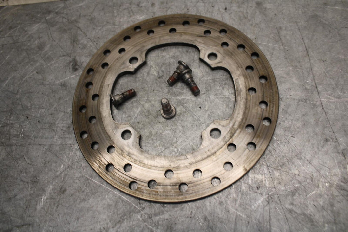 1999 Honda Super Hawk 1000 VTR1000F REAR ROTOR BACK BRAKE DISC BOLT BB51