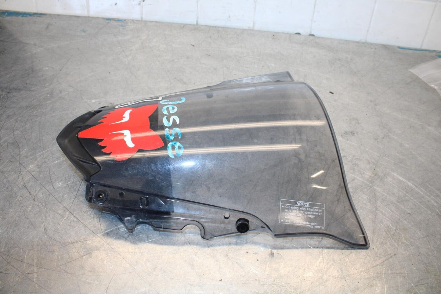 17-18 YAMAHA YZF R3 FRONT WINDSHIELD WINDSCREEN BB438