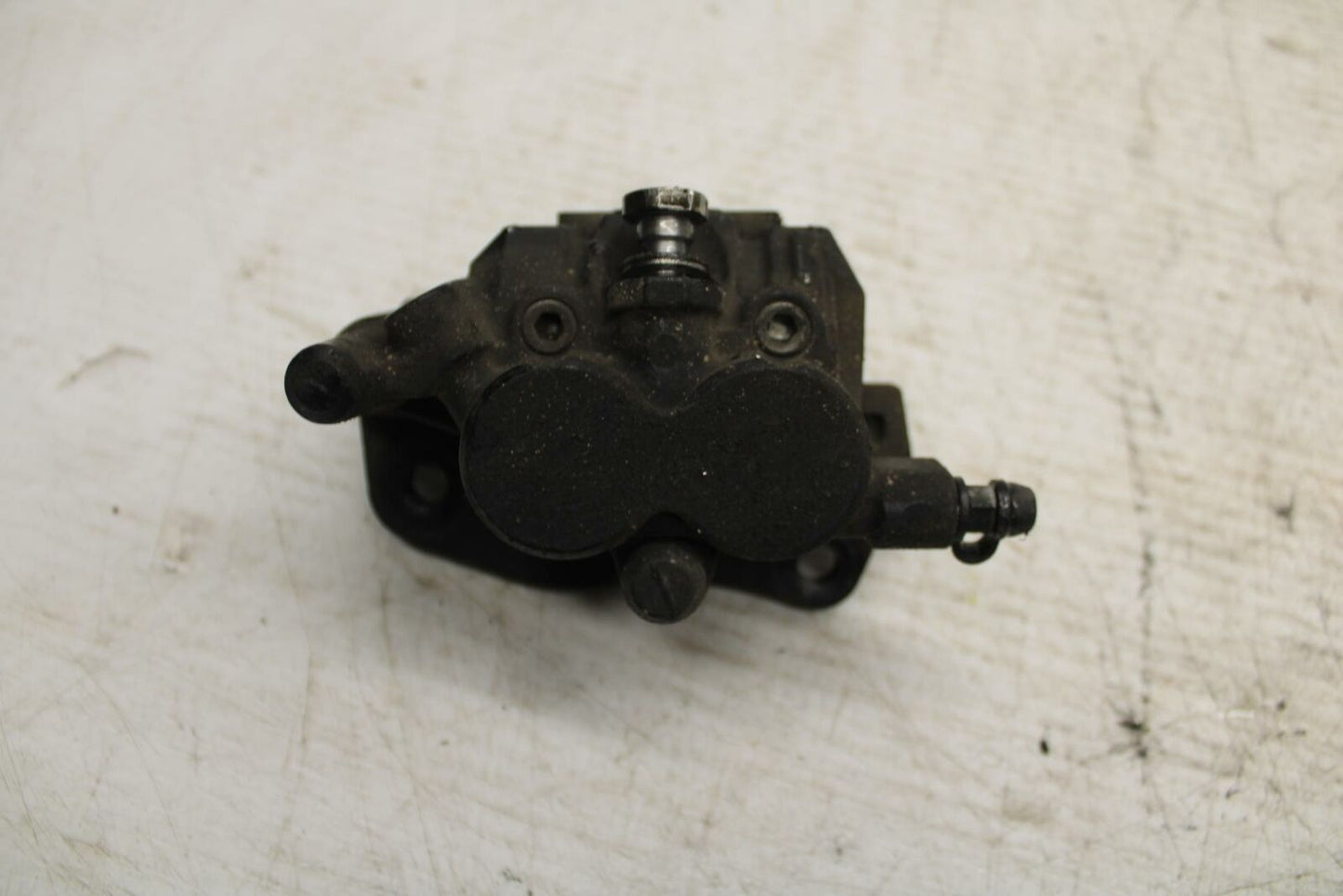 08-11 TRIUMPH SPEED TRIPLE REAR BACK BRAKE CALIPER W MOUNT BRACKET BB366