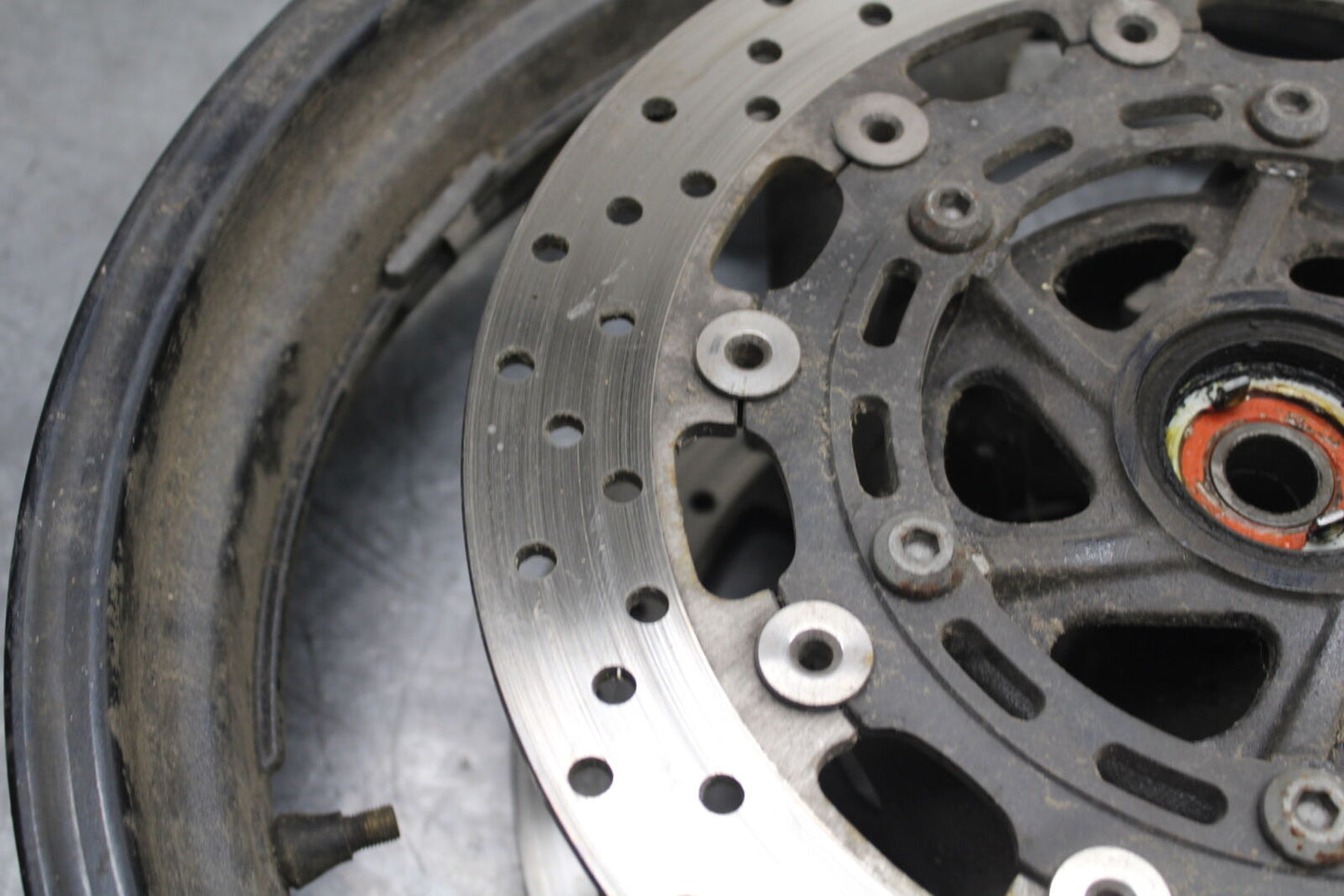 96-07 YAMAHA YZF600R FRONT WHEEL FRONT RIM BB746