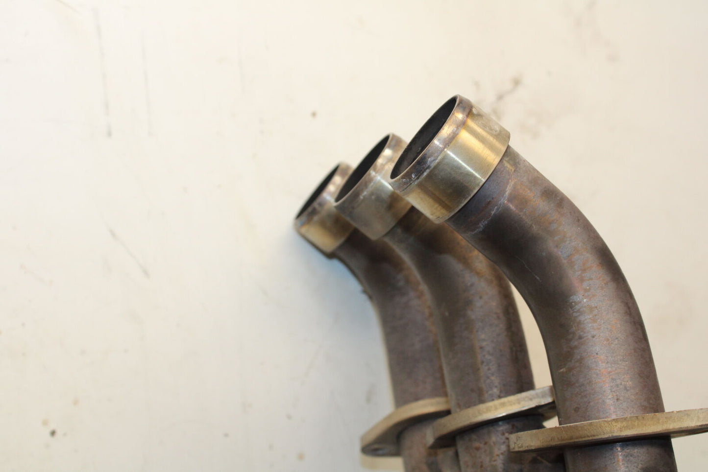 07-08 TRIUMPH DAYTONA 675 EXHAUST HEADER PIPES MANIFOLD BB685
