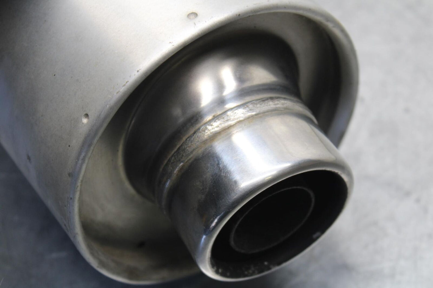 1995 Suzuki RF600R EXHAUST PIPE MUFFLER SLIP ON CAN SILENCER BB615