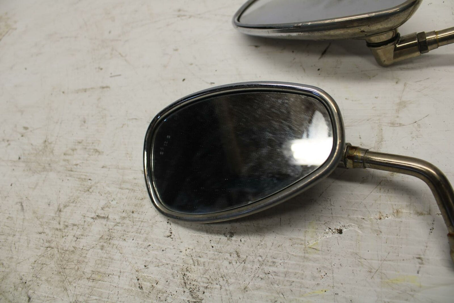 03-04 YAMAHA ROAD STAR 1600 REAR VIEW MIRROR SET PAIR MIRRORS BB279