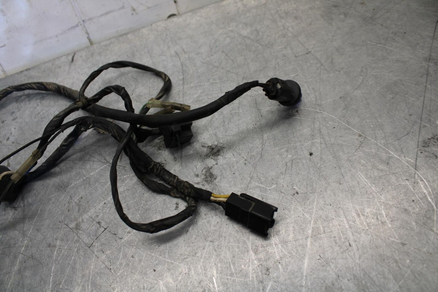 91-92 SUZUKI GSXR1100 HEADLIGHT SPEEDO GAUGES WIRING HARNESS WIRE LOOM BB435