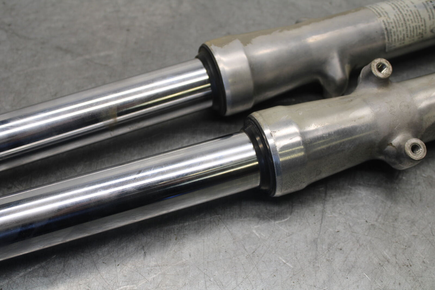85-86 SUZUKI MADURA 1200 FRONT FORKS SHOCK SUSPENSION SET PAIR BB691