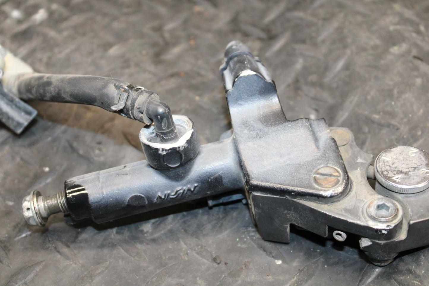 93 KAWASAKI NINJA ZX750L HYDRAULIC CLUTCH MASTER CYLINDER w/ LEVER BB195