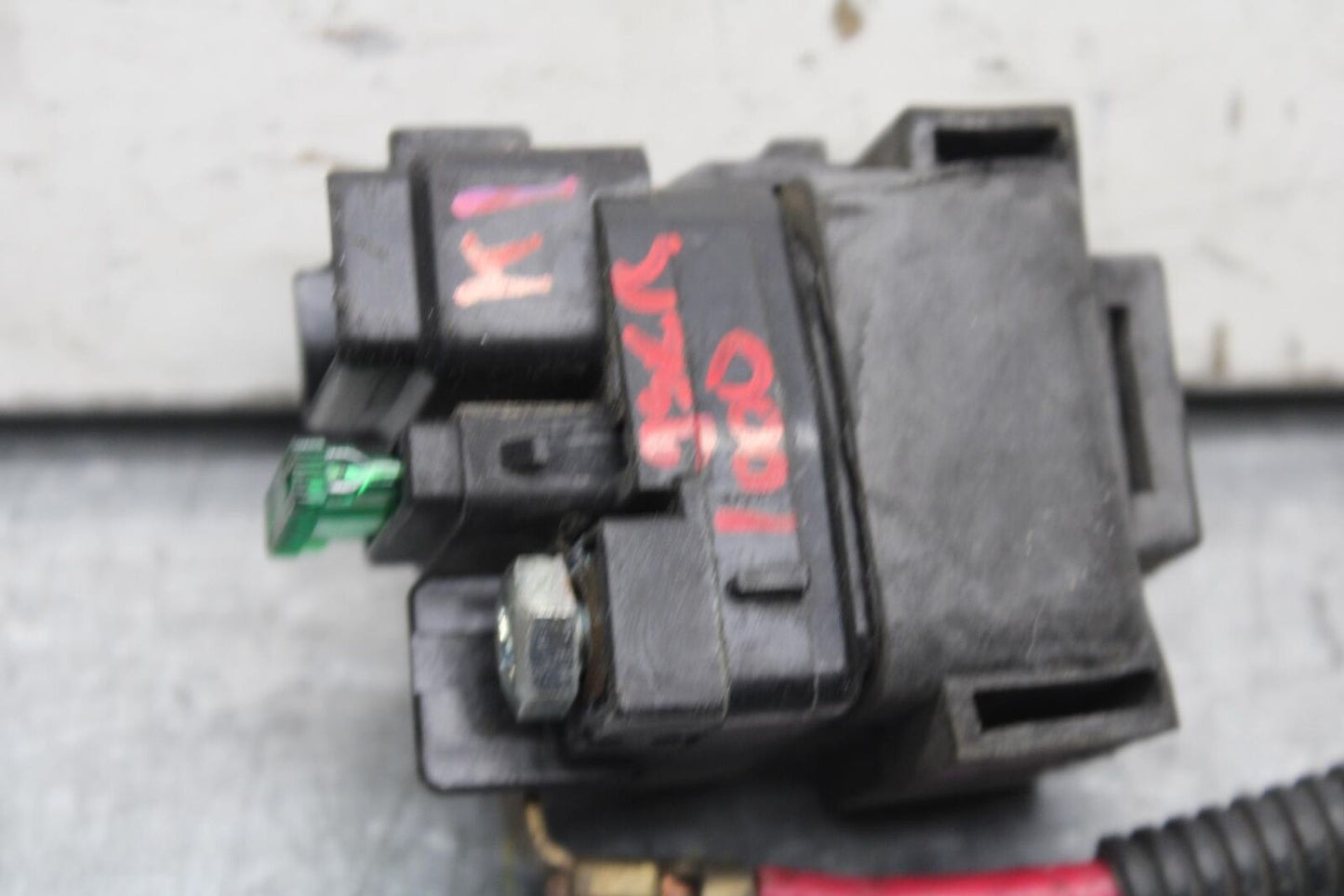 01 SUZUKI GSXR1000 ENGINE STARTER RELAY  MOTOR SWITCH 31800-35F00 BB100 #B