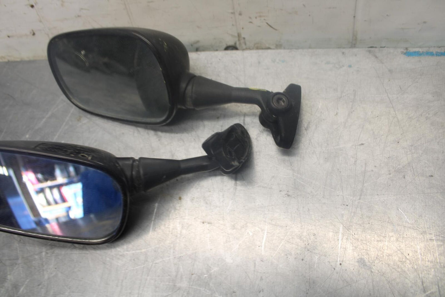 98-99 HONDA CBR900RR REAR VIEW MIRROR SET PAIR MIRRORS BB458