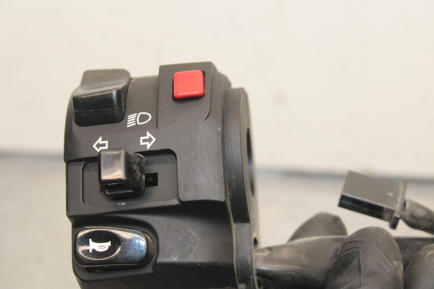 17-20 KAWASAKI NINJA 650 EX650 ABS LEFT CLIP ON HANDLE HORN SIGNALS BB88