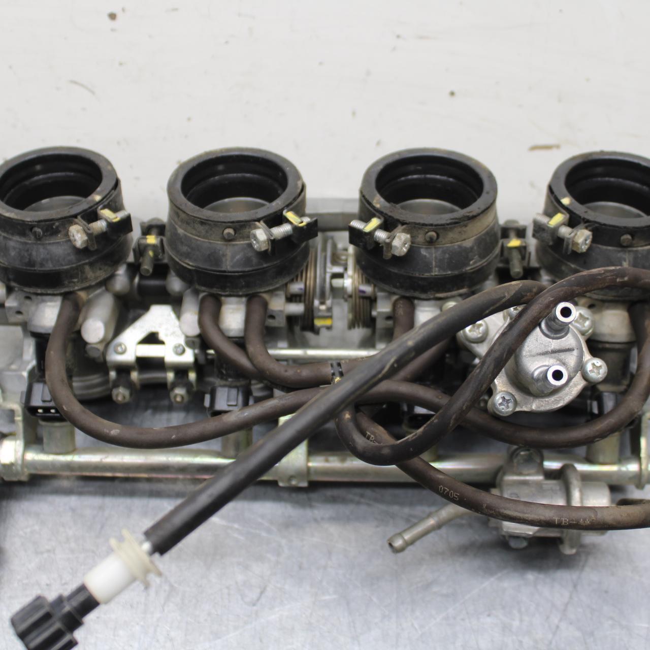 01-06 HONDA CBR600F4I MAIN FUEL INJECTORS / THROTTLE BODIES 16400-MBW-A12 BB626
