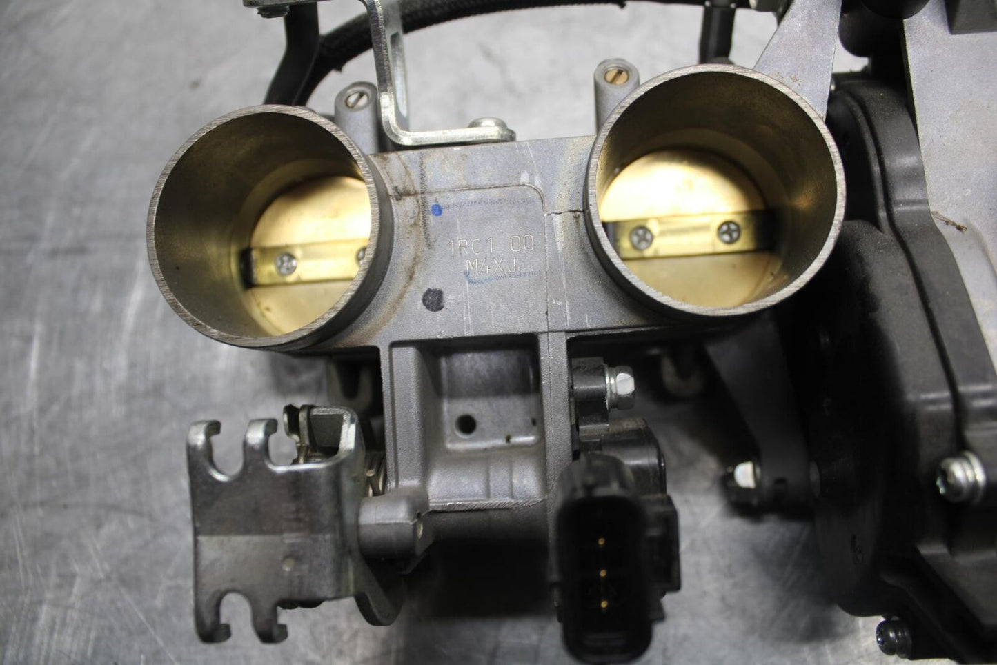 2015 Yamaha FJ09 MAIN FUEL INJECTORS / THROTTLE BODIES BB41