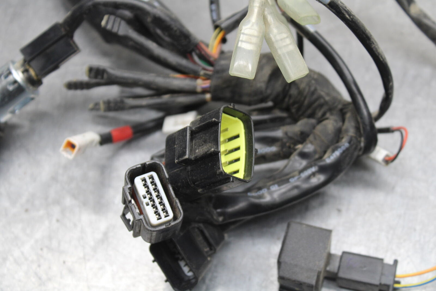 21-24 KTM 890 ADVENTURE R HEADLIGHT SPEEDO GAUGES WIRING HARNESS WIRE LOOM BB723