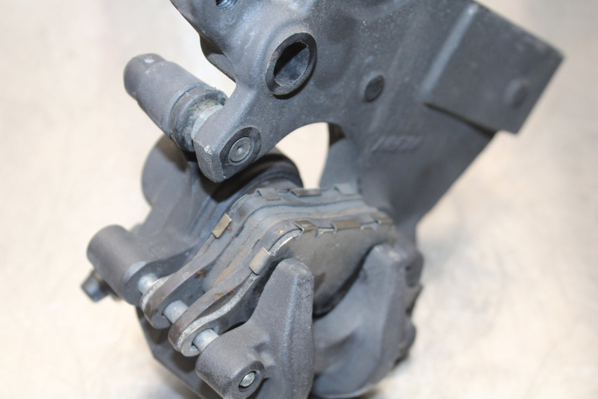 13-17 KAWASAKI NINJA ZX6R ZX636 ABS BACK BRAKE CALIPER W MOUNT BRACKET BB143