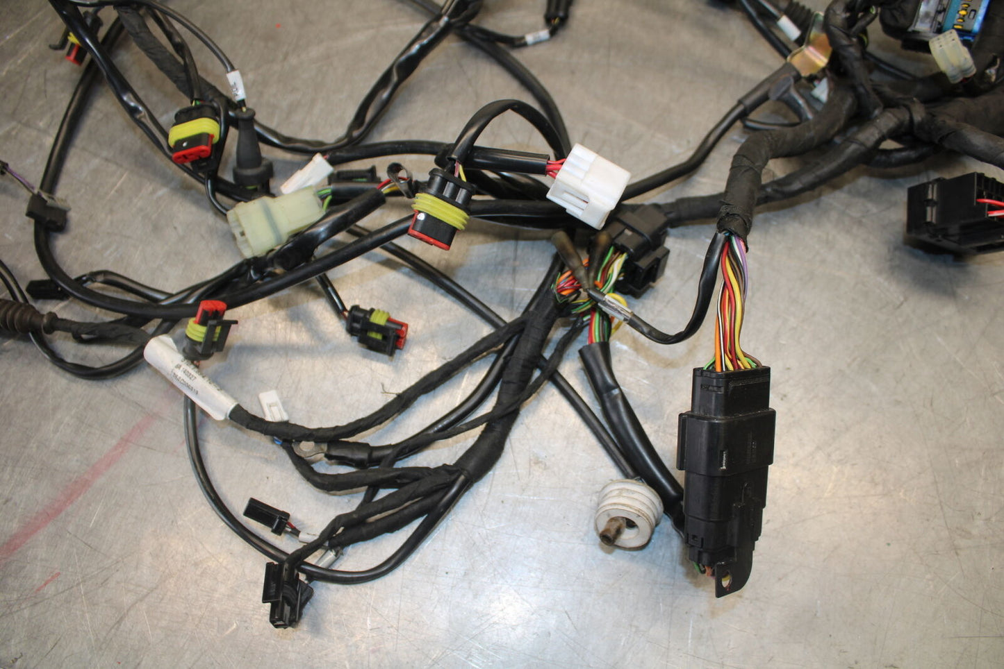 12-13 DUCATI STREETFIGHTER 848 MAIN ENGINE WIRING HARNESS MOTOR WIRE LOOM BB705