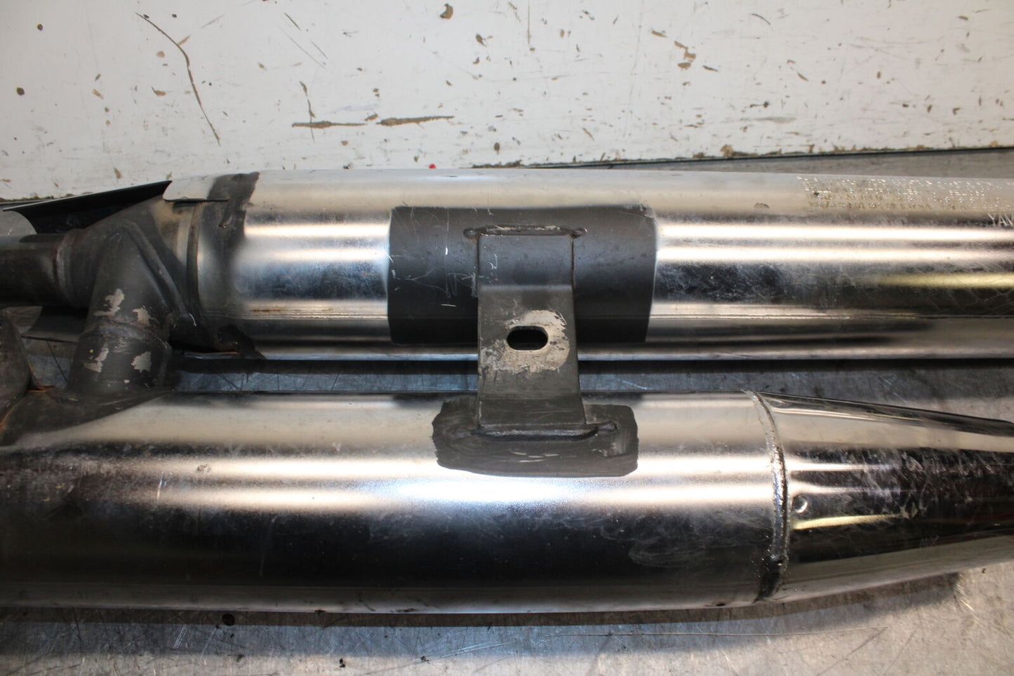 99-00 YAMAHA V STAR 1100 MUFFLER EXHAUST SILENCER PIPE BB711