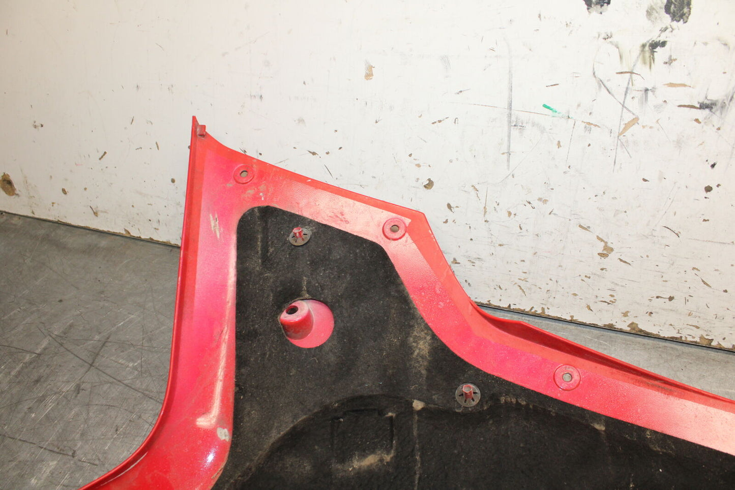 08-13 DUCATI 848 EVO LEFT LOWER MID UPPER SIDE FAIRING COWL BB667