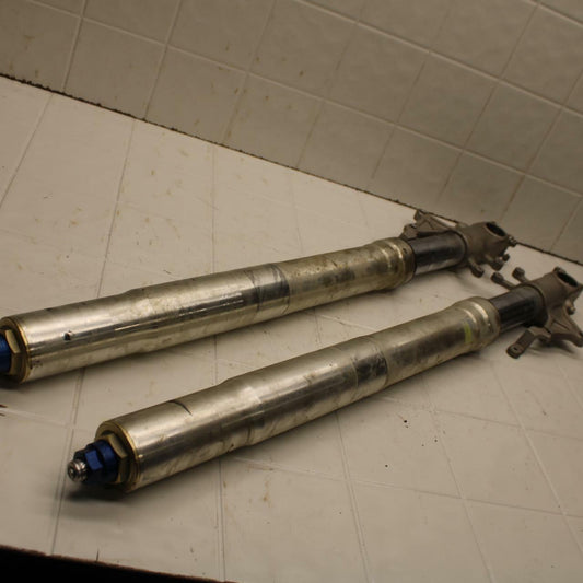 01-02 SUZUKI GSXR750 FRONT FORKS SHOCK SUSPENSION SET PAIR BB402