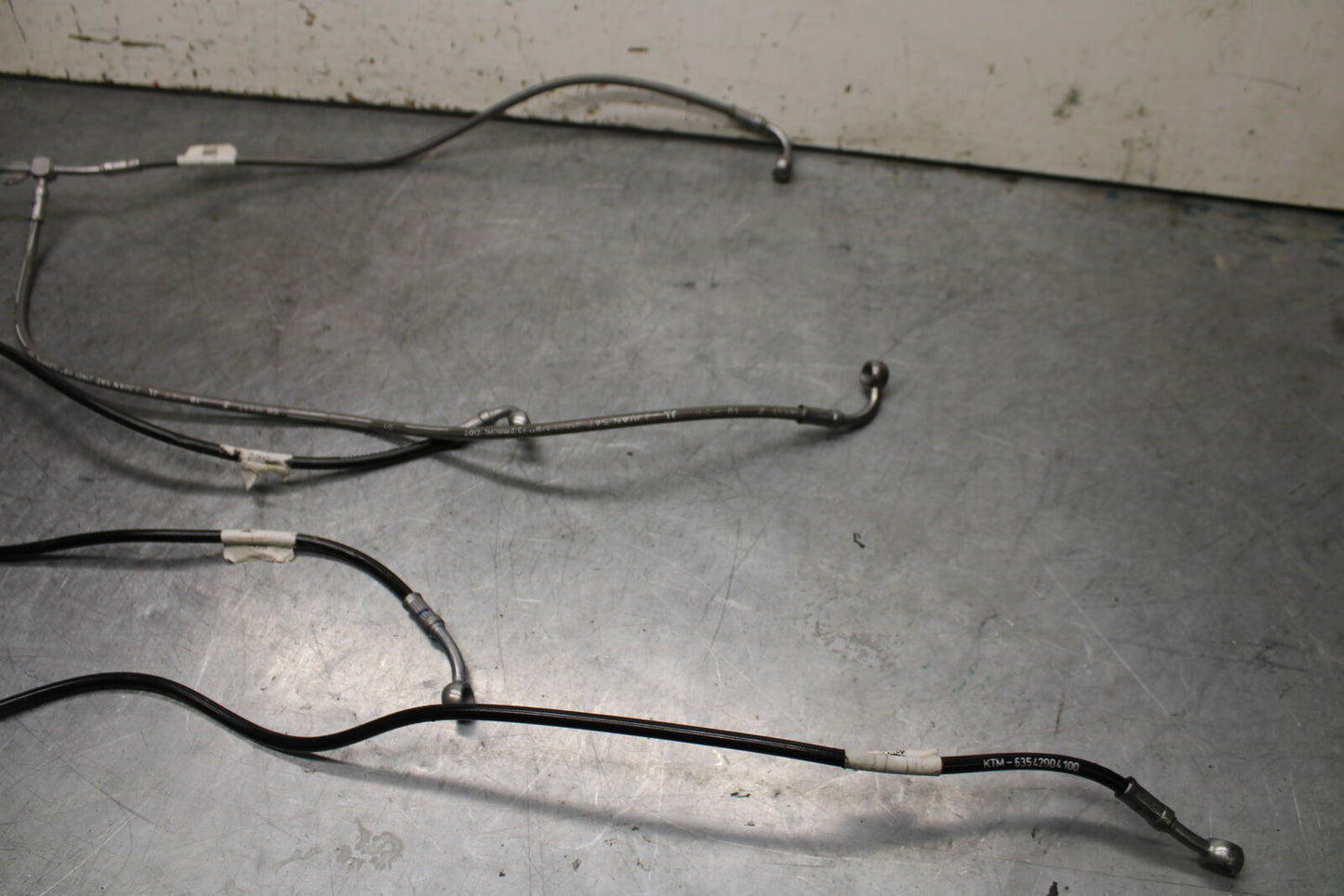21-24 KTM 890 ADVENTURE R FRONT & REAR BACK BRAKE HOSE FLUID LINE SET BB723