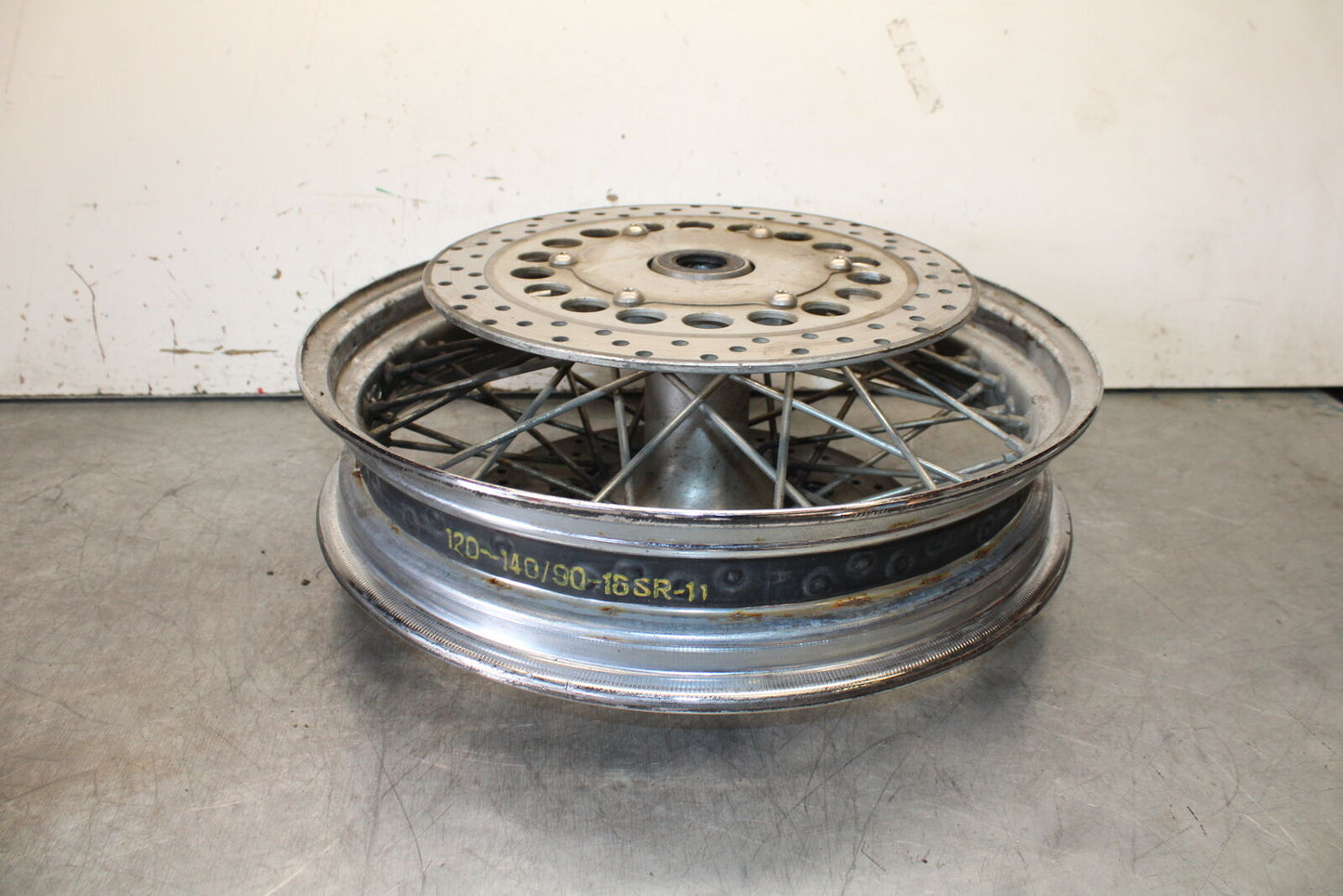 99-00 YAMAHA V STAR 1100 FRONT WHEEL FRONT RIM BB711