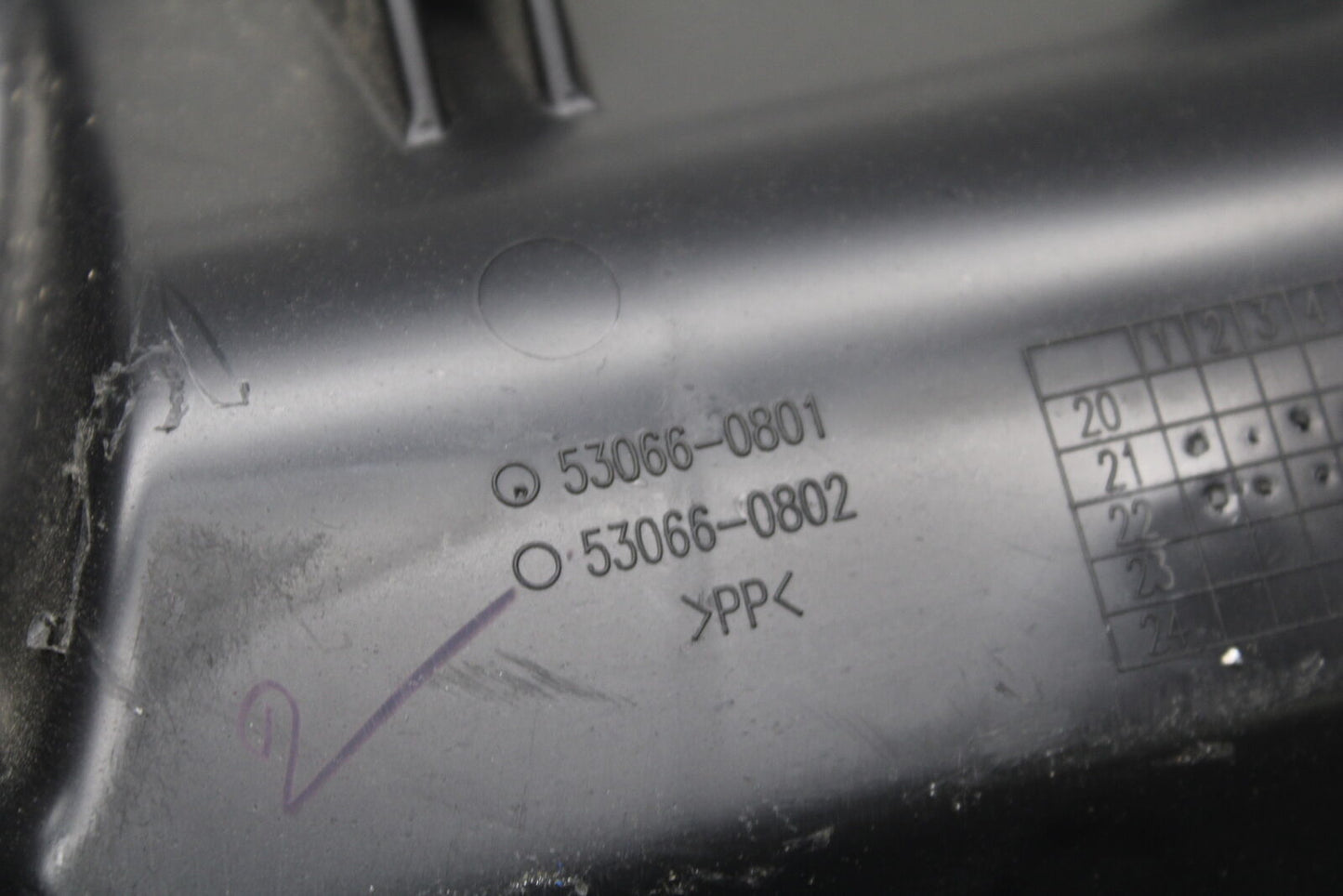 18-23 KAWASAKI NINJA 400 EX400 ABS FRONT DRIVERS SEAT PAD SADDLE PILLION BB747