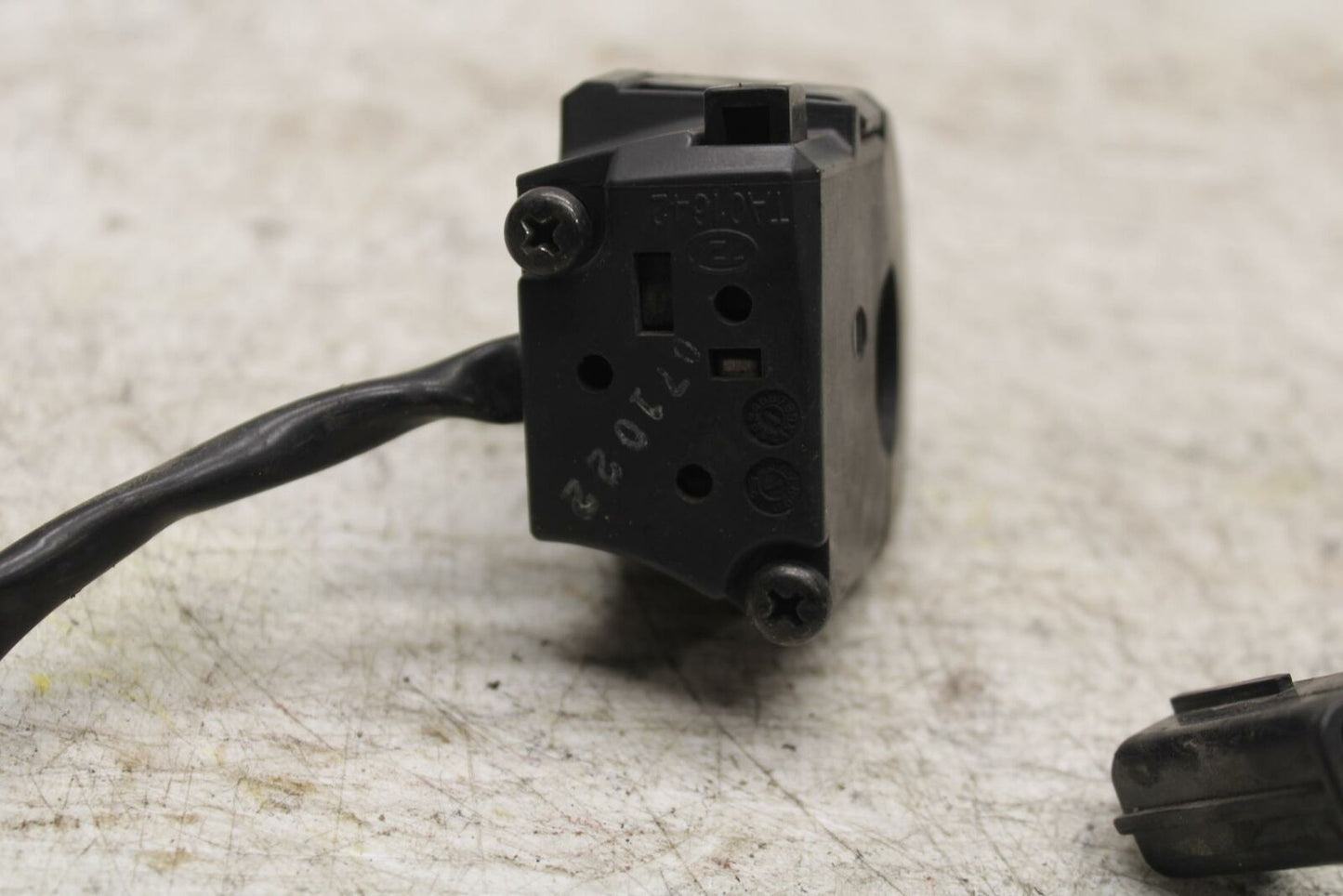 08-10 DUCATI 848 RIGHT CLIP ON HANDLE KILL OFF START SWITCH SWITCHES BB369