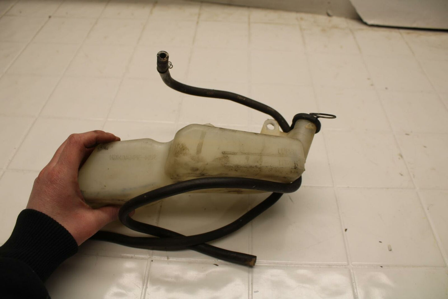 00-01 HONDA RVT1000R RC51 COOLANT WATER TANK RESERVOIR BOTTLE BB03