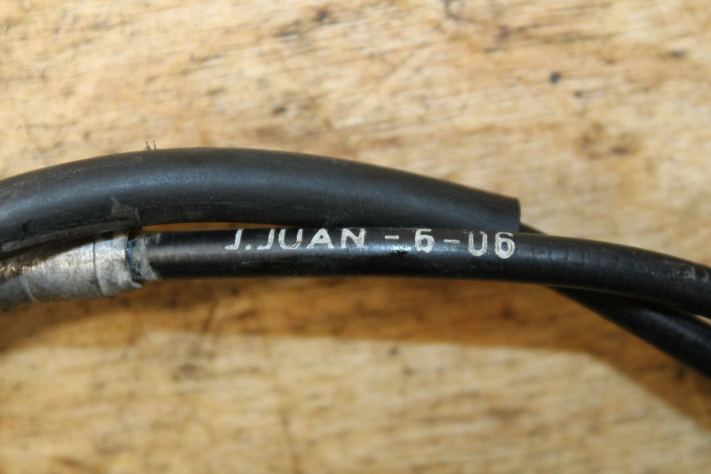04-07 DUCATI ST3 THROTTLE CABLES LINES BB347