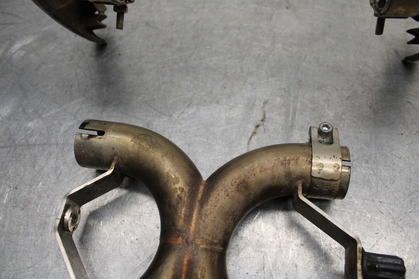 19-21 TRIUMPH SPEED TWIN 1200 EXHAUST HEADER PIPES T2202615 T2202835 BB653