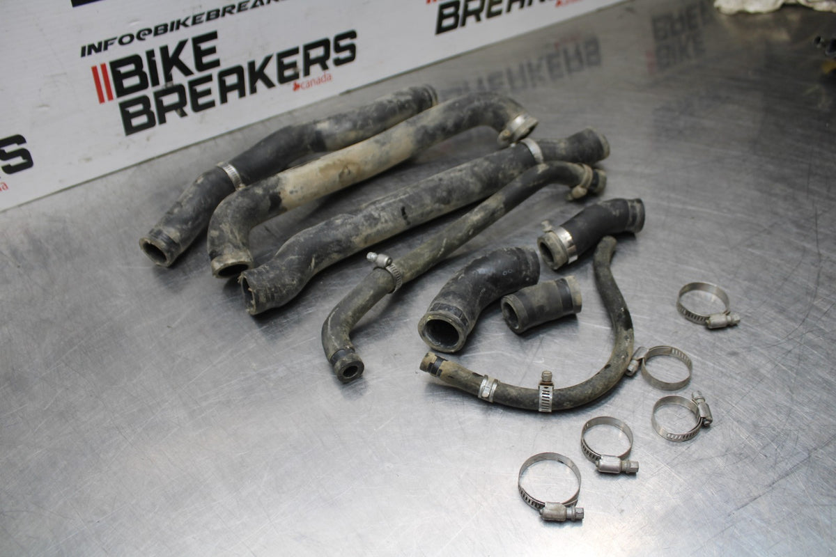 98-05 HONDA SUPER HAWK 1000 VTR1000F RADIATOR HOSES COOLANT WATER PIPES BB821